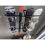 Colgador de esquí y tabla de snowboard para techo