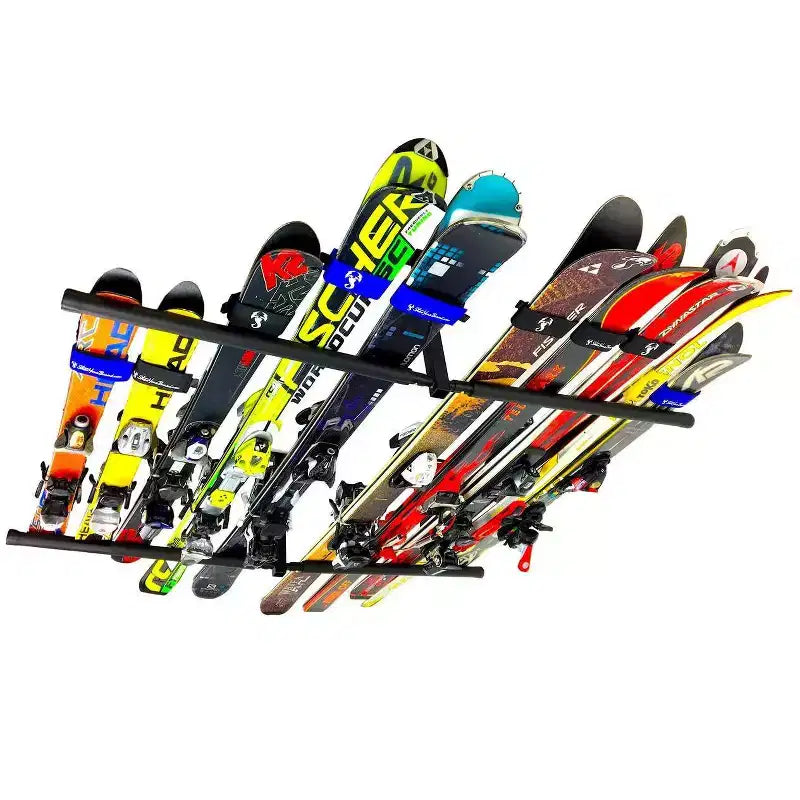 Colgador de esquí y tabla de snowboard para techo