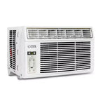 Commercial Cool Window Air Conditioner 8000 BTU, Cools Up to 350 Square Feet, AC Unit with Remote Control, 3 Cooling Speeds & Fan Only Function, White