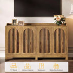 Mueble de cocina con estantes ajustables