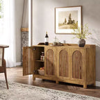Mueble de cocina con estantes ajustables