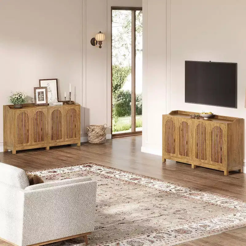 Mueble de cocina con estantes ajustables
