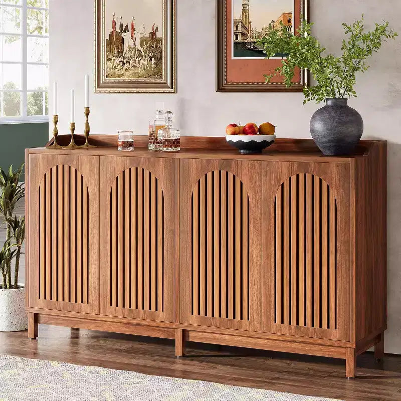 Mueble de cocina con estantes ajustables