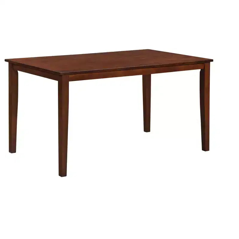 Mesa de comedor y cocina rectangular de madera Kurmer