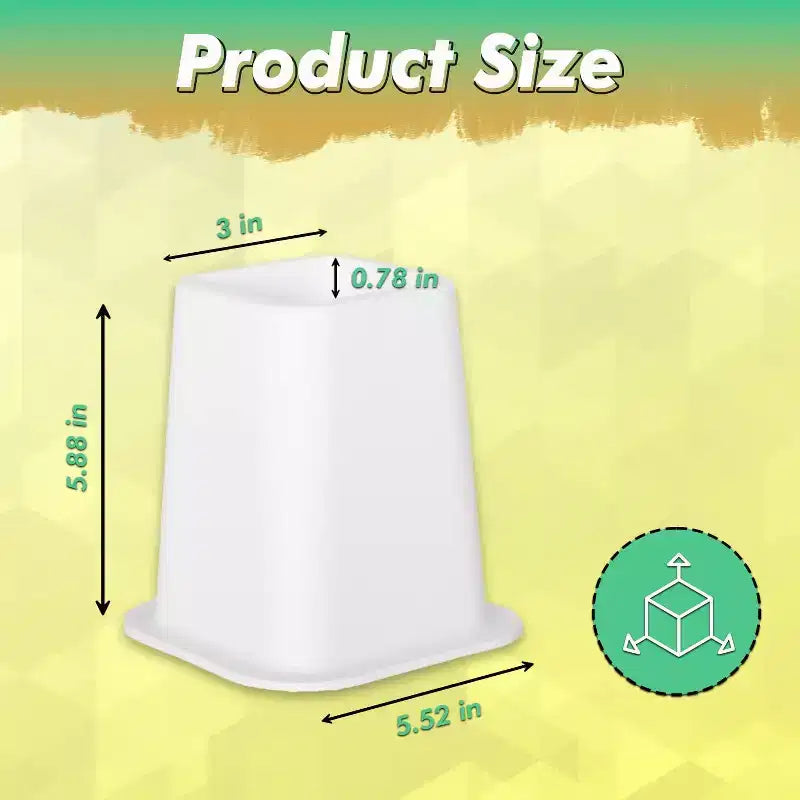 Juego de elevadores resistentes para cama