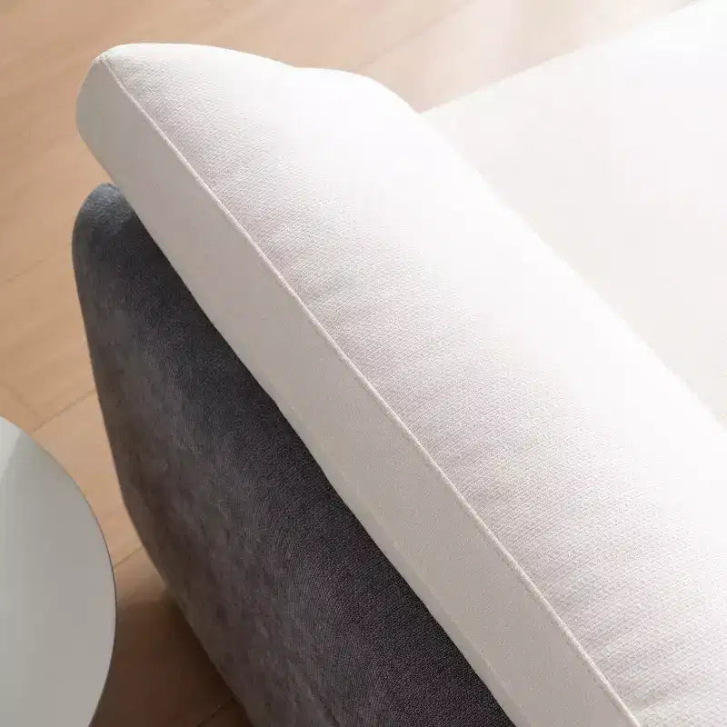 Sillón de chenilla de gran tamaño de 50" con bloques de color llamativos