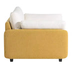 Sillón de chenilla de gran tamaño de 50" con bloques de color llamativos