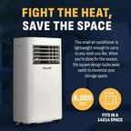 Newair 8,000 BTU Compact Air Conditioner