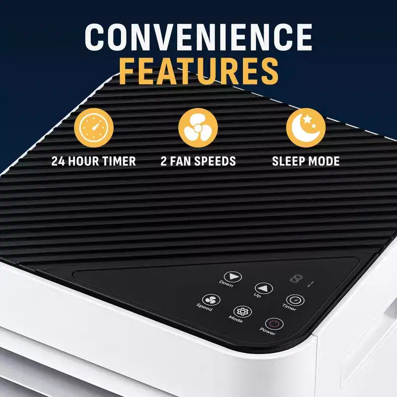 Newair 10,000 BTU Portable Air Conditioner, Dehumidifier, and Fan