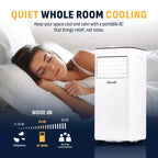Newair 10,000 BTU Portable Air Conditioner, Dehumidifier, and Fan