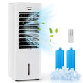 Costway Evaporative Air Cooler/Heater 4-in-1 Windowless Oscillating Swamp Cooler 3 Modes