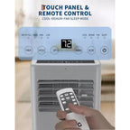 Portable AC Unit, 10,000 Btu Air Conditioner Portable For Room Up to 450 Sq.Ft., 3-In-1 Free Standing Cooling AC Unit With Fan & Dehumidifier