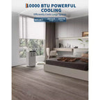 10,000 BTU Portable Air Conditioner with Heat, 3-in-1 Portable AC Unit with Fan & Dehumidifier, Room Air Conditioner Cools up to 450 Sq. Ft
