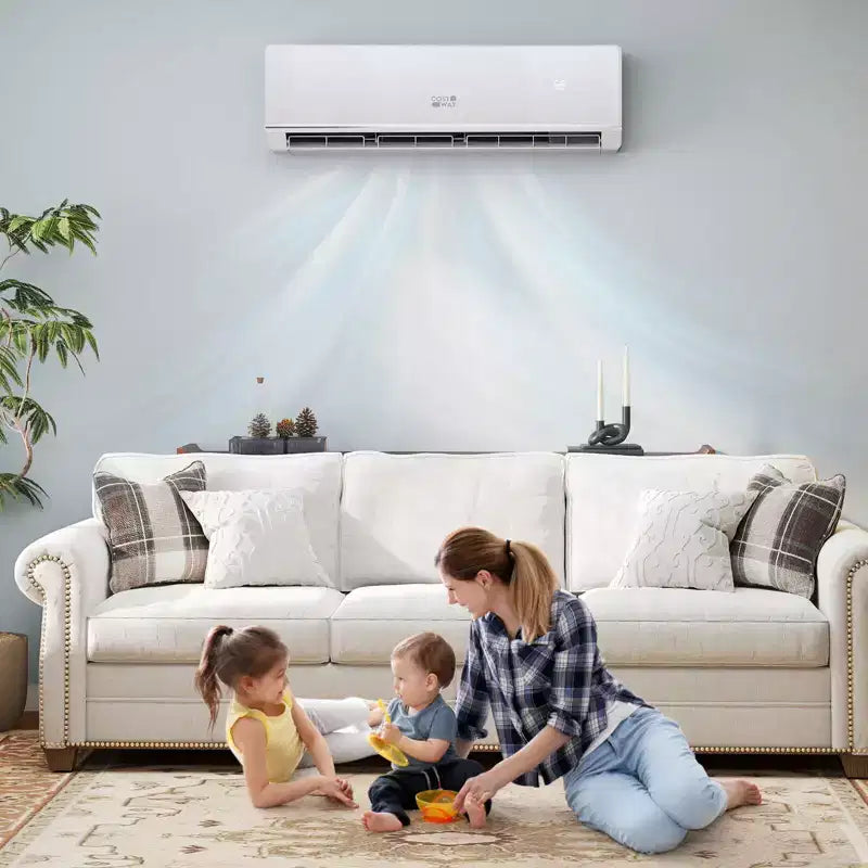 Costway 18000 BTU Mini Split Air Conditioner & Heater 25 SEER2 208-230V AC Unit