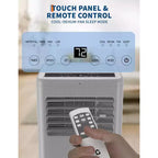 8,000 BTU Portable Air Conditioner Up to 350 Sq.Ft, 3-In-1 Small AC Unit with Cool/Fan/Dehumidifier