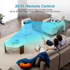 12,000 BTU Portable Air Conditioner Cools Up to 550 Sq.Ft, 3-IN-1 Quiet Portable AC Unit with Remote Control