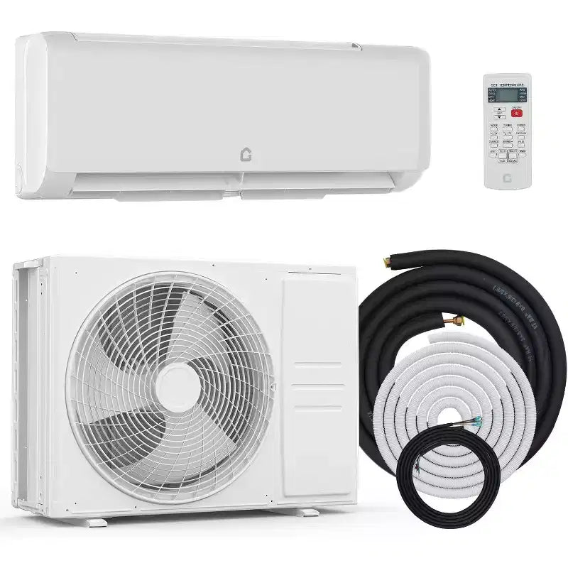 12000 BTU Wifi Mini Split AC, 22 SEER2 208-230V Inverter Ductless Wall AC w/WiFi & Alexa Compatible