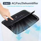 Air Conditioner, 12000BTUs Portable Air Conditioner With 24H Energy Save Timer