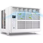 ZAFRO 5,000 BTU Small Window Air Conditioner Cool up to 150 Sq. Ft. with Ultra-Quiet, Compact-size, Washable Filter, Remote Control