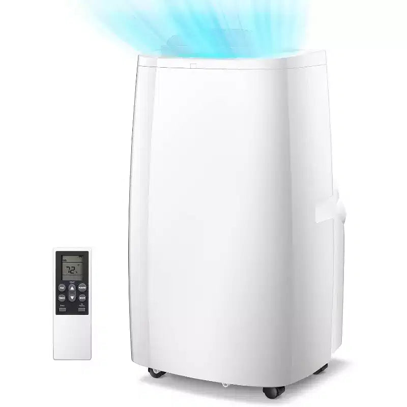 ZAFRO Portable Air Conditioners 14,000 BTU,Cooling, Dehumidifier & Fan 3-in-1,Air Conditioner Portable with Remote Control, Quiet