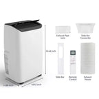 14000 Btu Portable Air Conditioner Fast Cooling 750 Sq.ft, 3-in-1 Floor Air Conditioner Portable W/cooling, Dehumidification And Fan