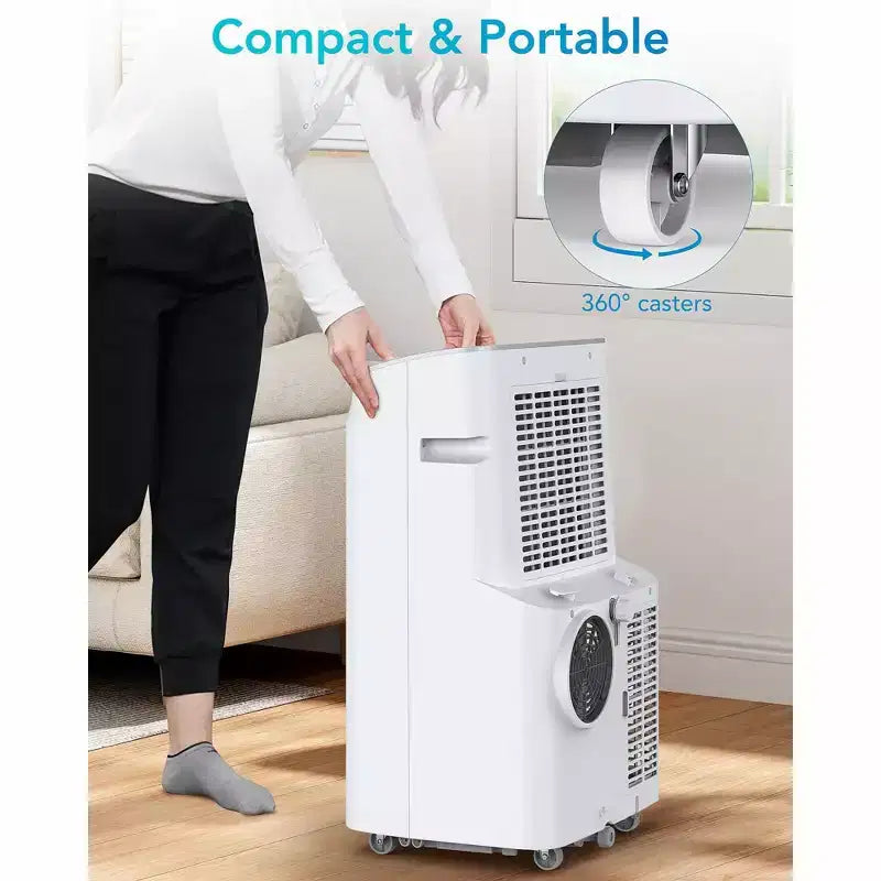 Portable Air Conditioner, 12000 BTU Stand Up AC Unit with Fan and Dehumidifier, Cools Rooms Up to 400 sq ft for Home Office Bedroom