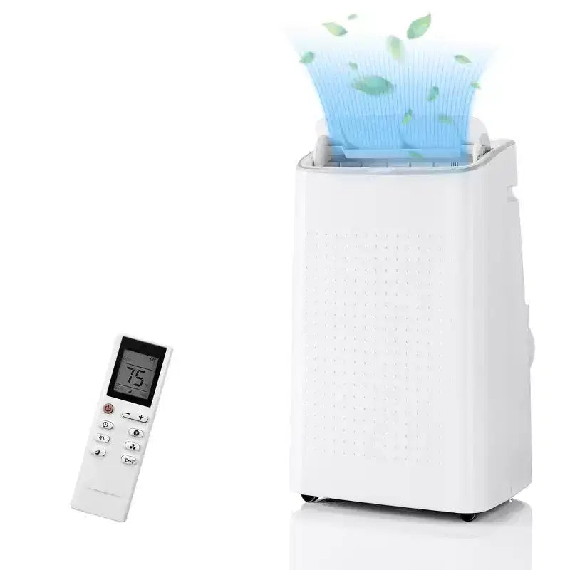 Portable Air Conditioners for Room up to 750 Sq.ft, 14,000 BTU Floor AC , Remote Control, 24-Hour Timer, Window Slider Kit