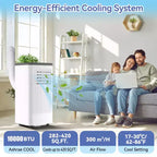 Portable Air Conditioners, Flarhetoric 10000 BTU Cooling/Fan/Dry 3 IN 1 Portable Ac unit for Room 560 SQ.FT, Units for Low Noise rooms