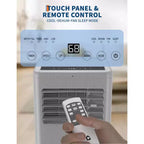 Portable Air Conditioners, Flarhetoric 10000 BTU Cooling/Fan/Dry 3 IN 1 Portable Ac unit for Room 560 SQ.FT, Units for Low Noise rooms