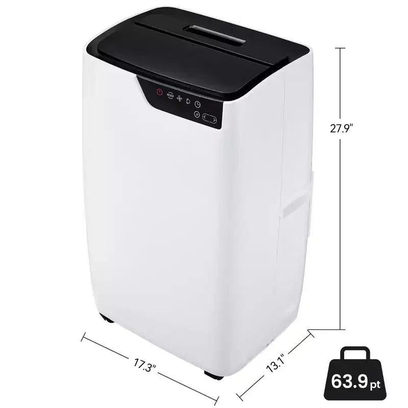 12,000 BTU Portable Air Conditioners Cool Up to 550 Sq. Ft, 3 Modes Portable AC Cooling Unit Dehumidifier Fan Function with Remote