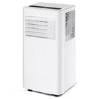 8000 BTU Mobile Air Conditioner,3 In 1 AC Unit with 360 Degree Cast,Cools 420 Sq Ft Fast, Sleep Mode, Built-In Dehumidifier, Fan Mode