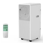 12,000 BTU Portable Air Conditioner 3-in-1 Drainage-Free AC for Bedrooms (190-250 Sq.Ft), Dehumidifier, Fan, Sleep Mode, 24-Hour Timer