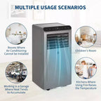 10,000 BTU Portable Air Conditioner, 3-in-1 Portable AC Unit with Fan & Dehumidifier, Room Air Conditioner Cools up to 450 Sq. Ft.