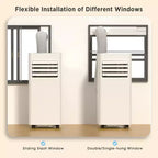 ZAFRO Portable Air Conditioners, 4 Modes Portable AC Unit with Fast Cooling/Energy Efficient/Remote/24Hrs Timer for Bedroom