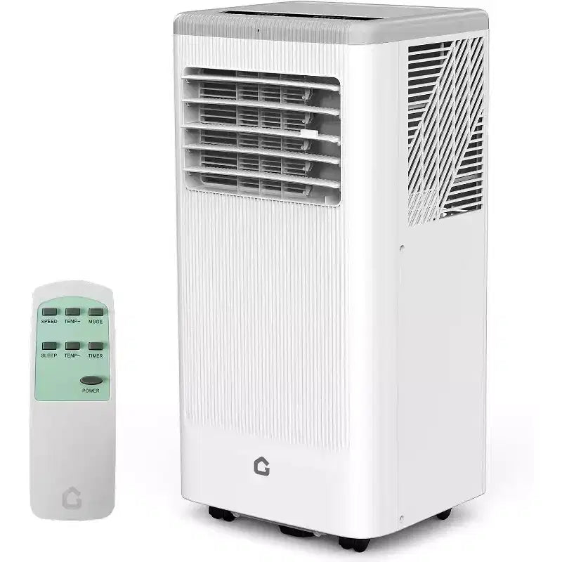 Acekool 8,000 BTU Portable Air Conditioner  3-in-1 AC/Dehumidifier/Fan, Cools 350 sq ft, Quiet Sleep Mode, Remote Control & Window Kit