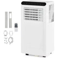 Acekool 8,000 BTU Portable Air Conditioner, 4-in-1 AC Dehumidifier Fan, for Rooms up to 350 Sq. Ft, Timer, Remote, Easy Move