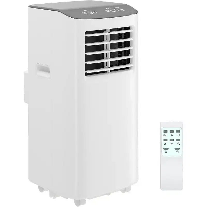 Acekool 8,000 BTU Portable Air Conditioner, 4-in-1 AC Dehumidifier Fan, Remote, Timer, for Rooms up to 350 Sq. Ft, Window Kit