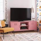 Mueble de TV tradicional con 2 puertas correderas