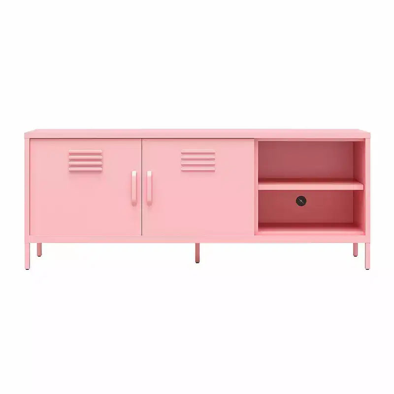 Mueble de TV tradicional con 2 puertas correderas