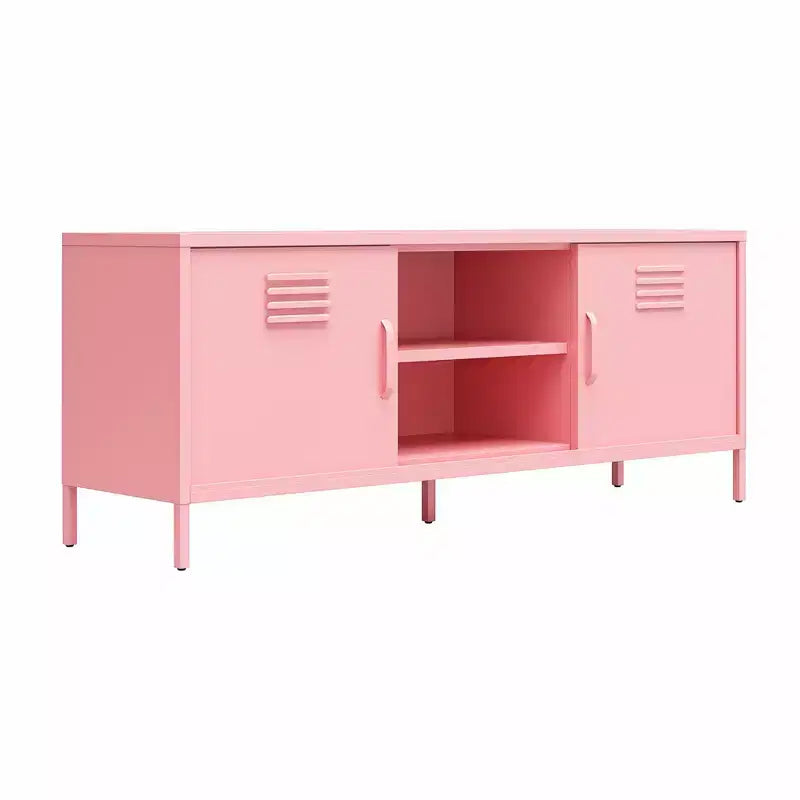 Mueble de TV tradicional con 2 puertas correderas