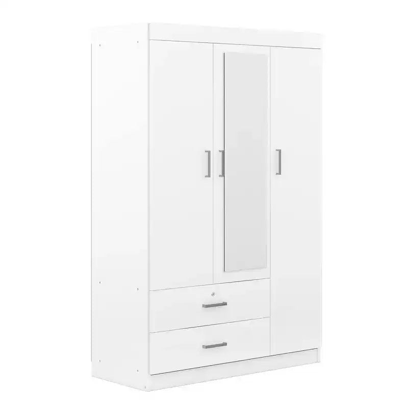 Armario de madera de 3 puertas