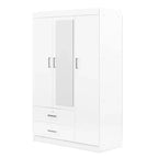 Armario de madera de 3 puertas