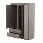 Armario de madera de 3 puertas