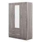 Armario de madera de 3 puertas