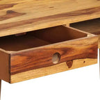 Escritorio 110x55x76 cm Madera maciza de acacia