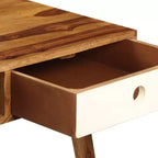 Escritorio 110x55x76 cm Madera maciza de acacia