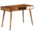 Escritorio 110x55x76 cm Madera maciza de acacia