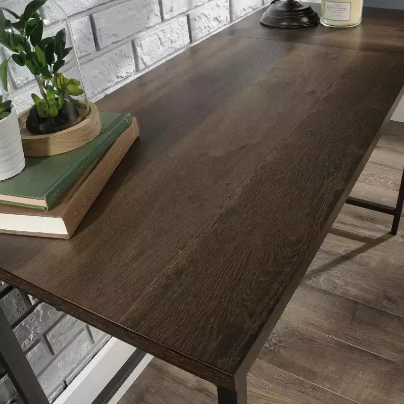 Escritorio de almacenamiento rústico de madera Willow
