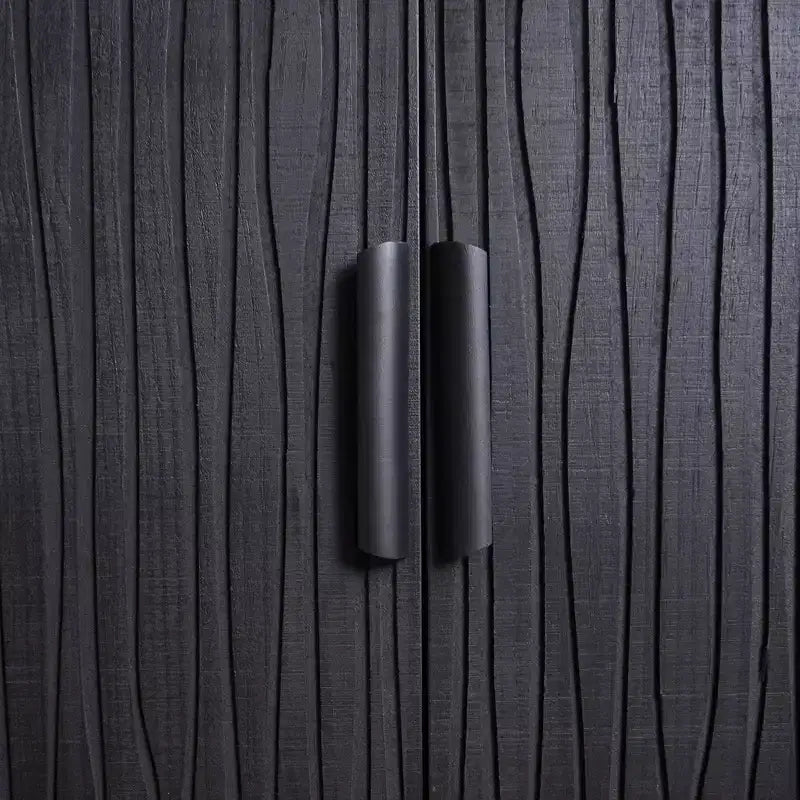 59" Armario de almacenamiento moderno de madera decorativo