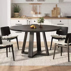 Mesa de comedor redonda de 47"